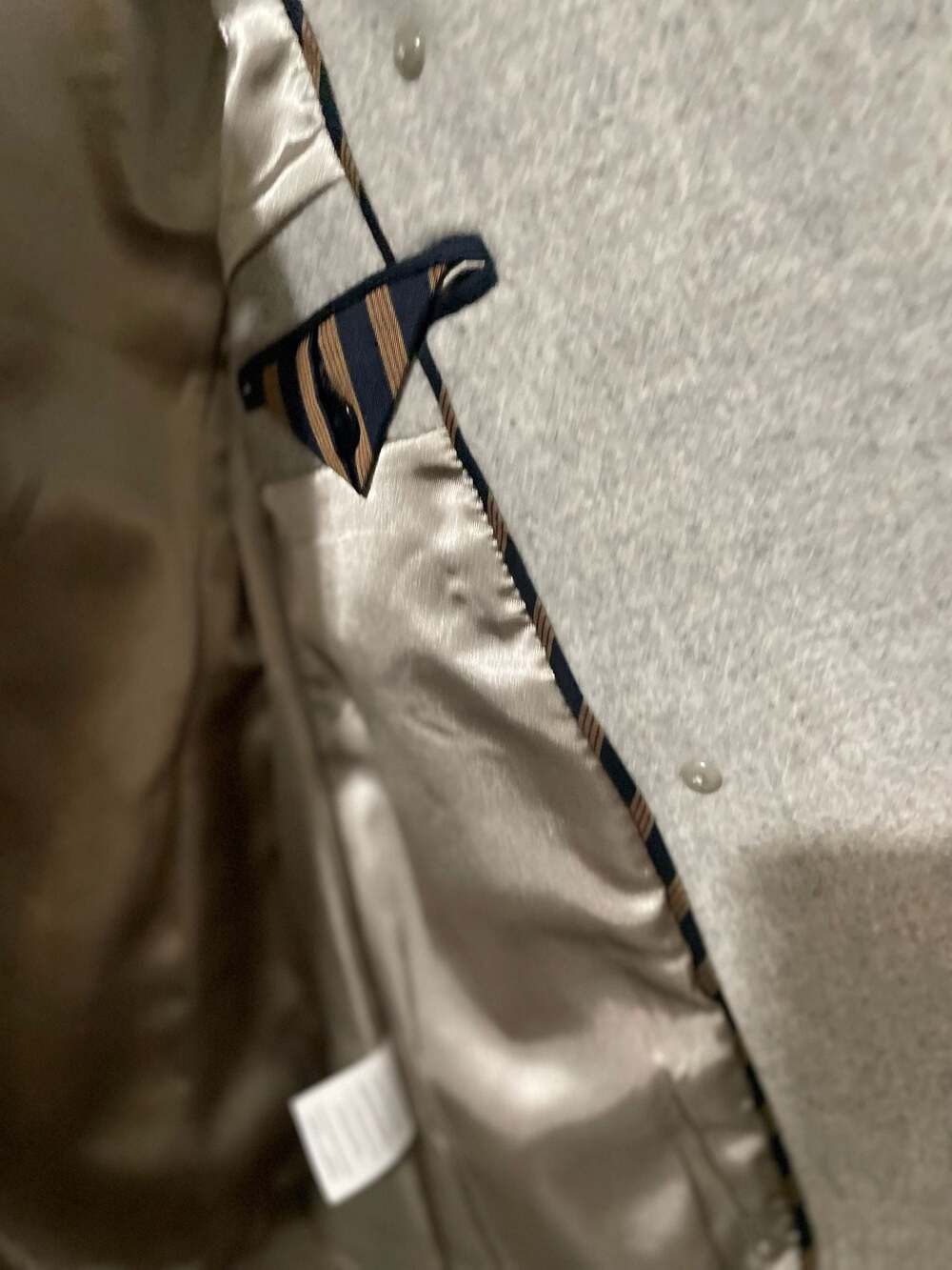 J.Crew Stadium Cloth Nello Gori Double-Breasted Pea Coat Size 00P - Picture 10 of 12